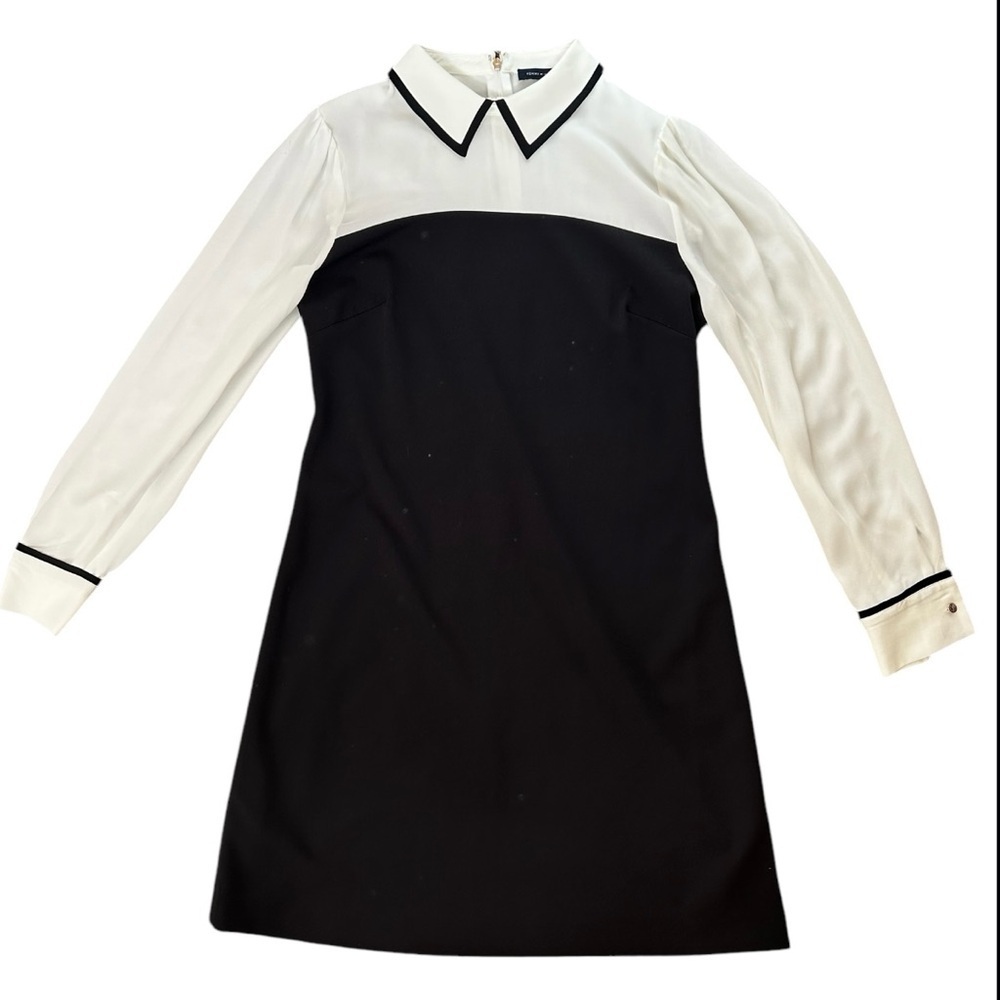 Tommy Hilfiger Point Collar A line Mini Dress - Picture 4 of 15